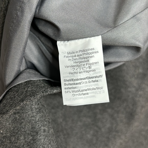 Madewell Wool Viscose Modal Grey Skirt with front pockets Size 6 - Picture 3 of 7